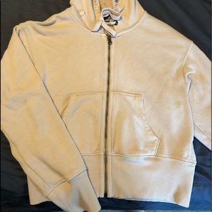 Aerie Cropped Hooded Sweatshirt